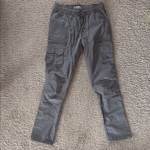 PacSun Gray Cargo Pants